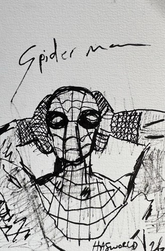 Hasworld spiderman pop disegno - hasworld,