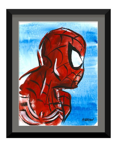 Quadro spider man 9x12 - quadro,