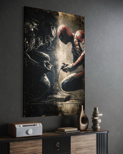 Spider man quadro su - vs.,