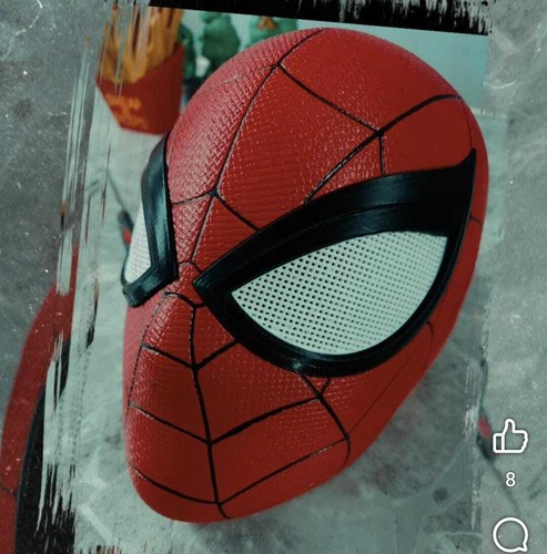 Maschera spiderman indossabile - spiderman,