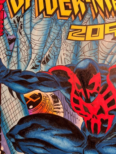 Spider man 2099 comics cover - spider-man,