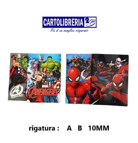 Box quaderni avengers - box, 12