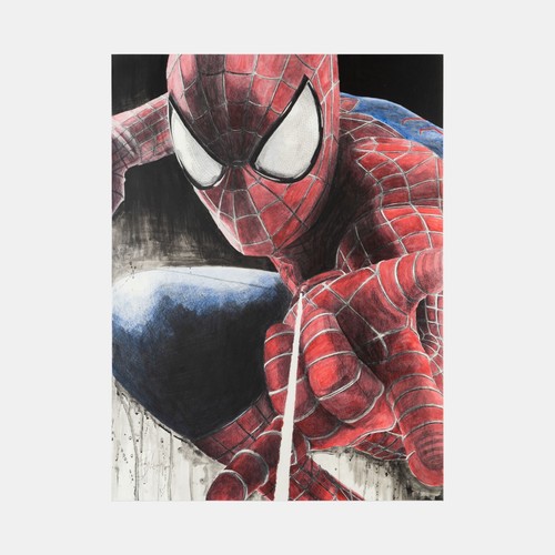 Spider man arte originale - spider-man, di