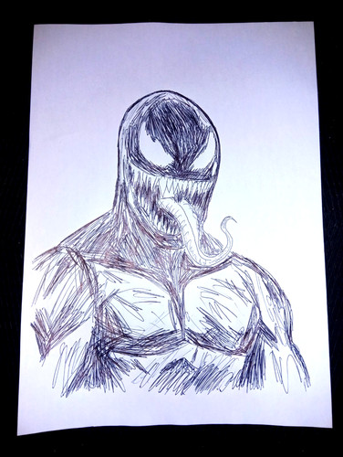 Disegno venom spiderman - di, di