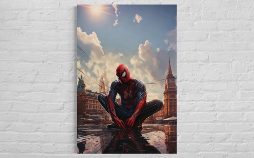 Quadro tela spider - su,