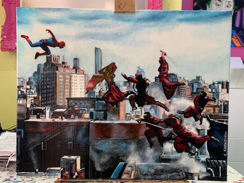 Spiderman tom holland - -,