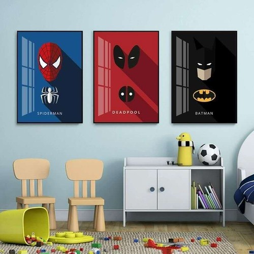 Super hero wall - hero, pittura