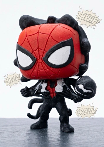 Statuina spider man venom - spider-man,